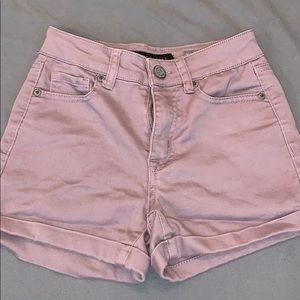 High Waisted Midi Shorts